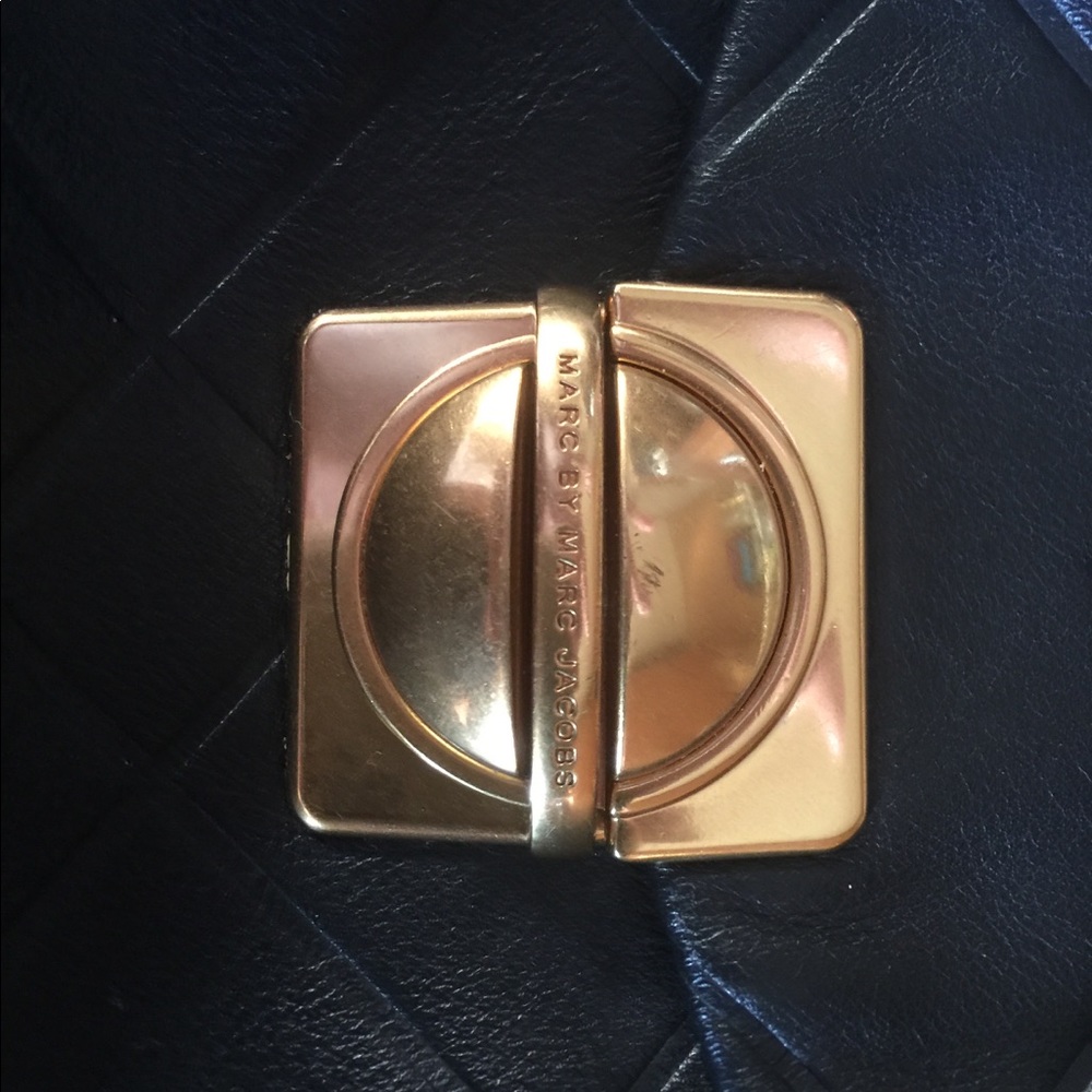 Marc by Marc Jacobs Black embossed Crossbody Bag